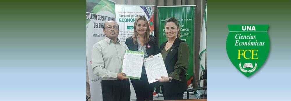 Convenio Interinstitucional entre la Facultad de Ciencias Económicas – UNA Paraguarí  y el CCP – Filial Paraguarí