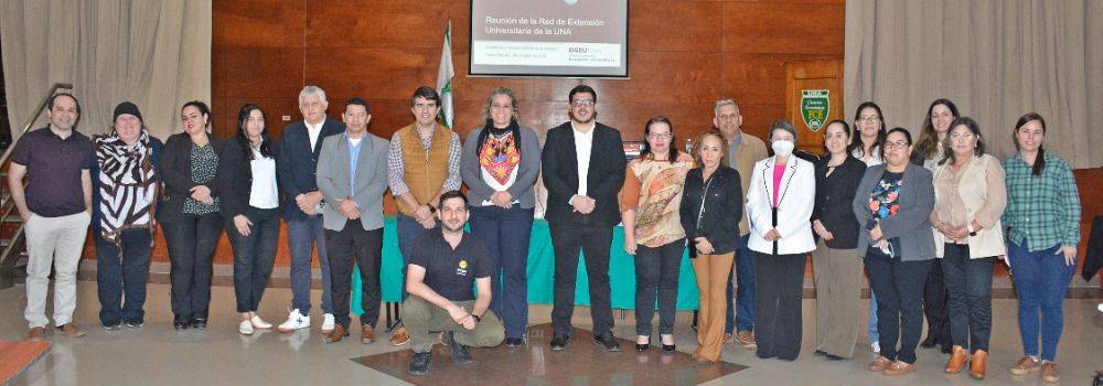 Reunión de la Red de Extensión Universitaria de la UNA