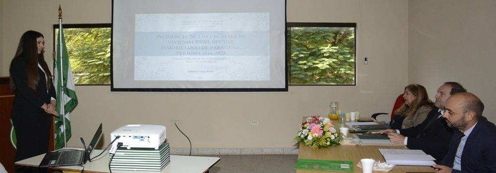 FCE-UNA realiza segunda jornada de defensa de TFG del segundo periodo académico 2025