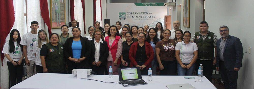 Clausura del Ciclo de Talleres en la Gobernación de Presidente Hayes