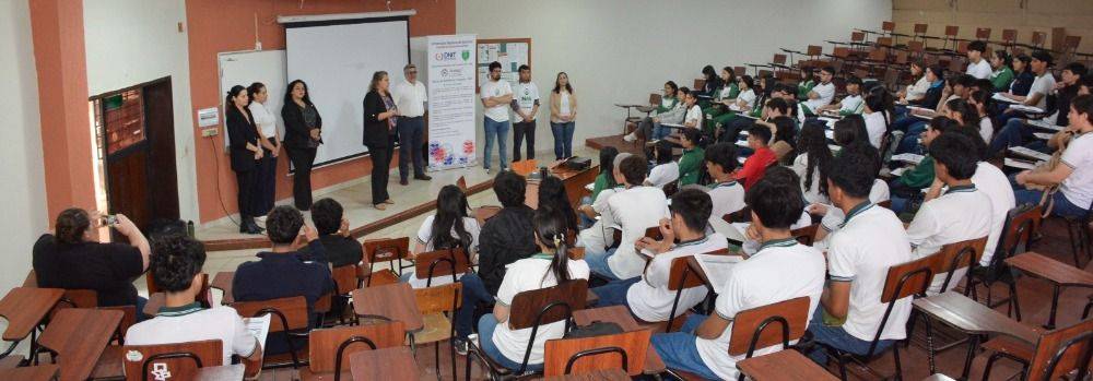 La FCE–UNA realizó taller de formación práctica para estudiantes del colegio CEDM “Dr. Carlos Pastore”