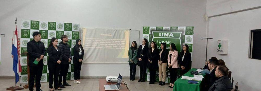 Estudiantes de la Carrera de Contaduría Pública de la Filial Caacupé presentan sus investigaciones en el marco del  Proyecto Áulico 